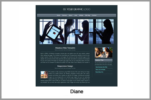 Diane Responsive Template
