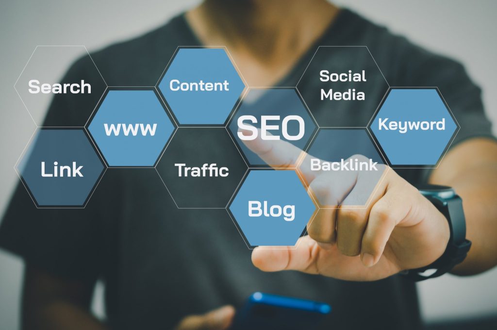 SEO (Search Engine Optimisation) is important to help your website rank higher in search engine results by making regular changes or additions to your website after its creation.
By choosing your Keywords (a word or phrase that someone types into Google, Bing or other search engine) wisely you will get more organic traffic to your website at no cost to yourself.